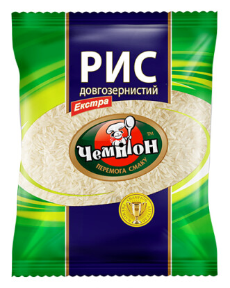 Рис довгозернистий Екстра ЧЕМПІОН, 800 г